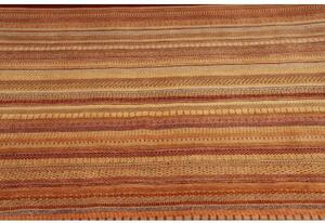 Tappeto Cromopura Geometrico Arancione Rosso Mattone 198x288 Cm
