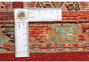 Tappeto Nimbaft Geometrico Rosso Avorio 105x143 Cm