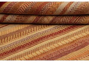 Tappeto Cromopura Geometrico Arancione Rosso Mattone 198x288 Cm