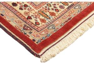 Tappeto Nimbaft Geometrico Rosso Avorio 105x143 Cm