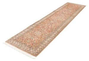 Tappeto Kashmir Floreale Ruggine Beige Corsia 79x296 Cm