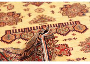 Tappeto Kazak Fine Stilizzato Beige Rosso 150x200 Cm