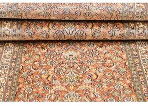 Tappeto Kashmir Floreale Ruggine Beige Corsia 79x296 Cm