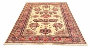 Tappeto Kazak Fine Stilizzato Beige Rosso 150x200 Cm
