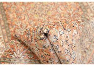 Tappeto Kashmir Floreale Ruggine Beige Corsia 79x296 Cm
