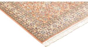 Tappeto Kashmir Floreale Ruggine Beige Corsia 79x296 Cm