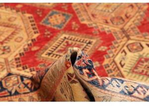 Tappeto Kazak Fine Geometrico Rosso Beige 267x362 Cm