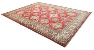 Tappeto Kazak Fine Stilizzato Rosso Beige 247x325 Cm