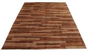 Tappeto Mosaic Geometrico Marrone Scuro Beige 175x231 Cm
