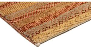 Tappeto Cromopura Geometrico Arancione Beige 124x187 Cm