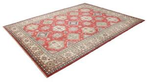 Tappeto Kazak Fine Stilizzato Rosso Beige 247x325 Cm