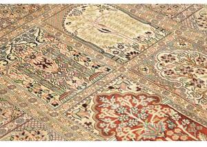 Tappeto Kashmir Patchwork Beige Verde Salvia 92x154 Cm