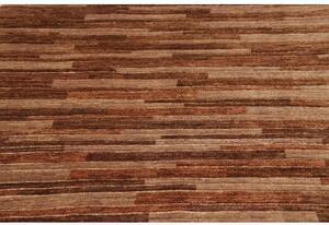 Tappeto Mosaic Geometrico Marrone Scuro Beige 175x231 Cm