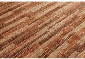Tappeto Mosaic Geometrico Marrone Scuro Beige 175x231 Cm