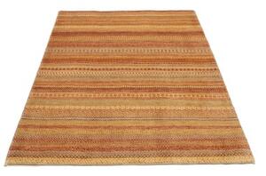 Tappeto Cromopura Geometrico Arancione Beige 124x187 Cm