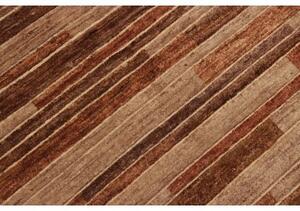 Tappeto Mosaic Geometrico Marrone Scuro Beige 175x231 Cm