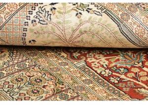 Tappeto Kashmir Patchwork Beige Verde Salvia 92x154 Cm