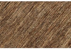 Tappeto Cromopura Tinta Unita Marrone Tortora Beige 198x247 Cm