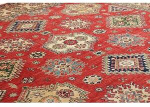 Tappeto Kazak Fine Stilizzato Rosso Beige 247x325 Cm