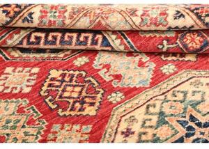 Tappeto Kazak Fine Stilizzato Rosso Beige 119x182 Cm