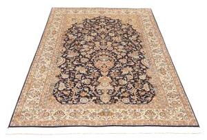 Tappeto Kashmir Floreale Blu Scuro Beige 121x190 Cm