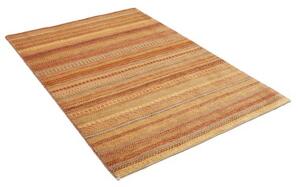 Tappeto Cromopura Geometrico Arancione Beige 124x187 Cm