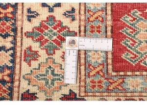 Tappeto Kazak Fine Stilizzato Rosso Beige 119x182 Cm
