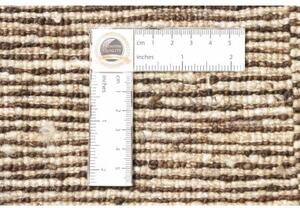 Tappeto Cromopura Tinta Unita Marrone Tortora Beige 198x247 Cm