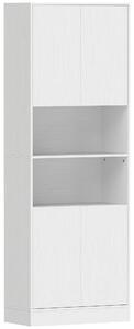 HOMCOM Credenza Dispensa da Cucina 170 cm con Mensola Regolabile, Bianco | Aosom Italy