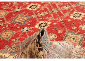 Tappeto Kazak Fine Stilizzato Rosso Avorio 278x354 Cm