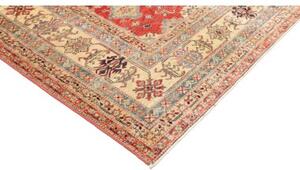 Tappeto Kazak Fine Stilizzato Rosso Avorio 278x354 Cm