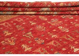 Tappeto Istintia Figurativo Rosso Beige 303x386 Cm