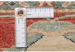 Tappeto Kazak Fine Stilizzato Avorio Rosso 308x375 Cm