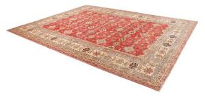 Tappeto Kazak Fine Stilizzato Rosso Avorio 278x354 Cm
