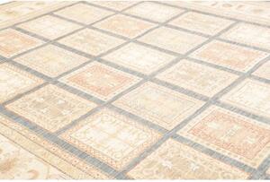 Tappeto Floralia Geometrico Beige Grigio 302x392 Cm