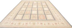 Tappeto Floralia Geometrico Beige Grigio 302x392 Cm