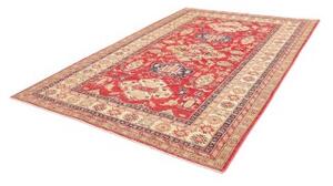 Tappeto Kazak Fine Geometrico Rosso Beige 202x290 Cm