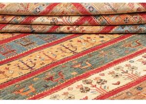 Tappeto Istintia Geometrico Rosso Beige 303x410 Cm