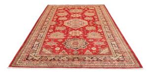 Tappeto Kazak Fine Geometrico Rosso Blu 187x265 Cm