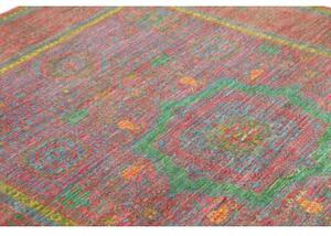 Tappeto Kairo Stilizzato Rosso Blu 178x231 Cm