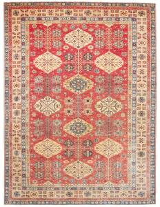 Tappeto Kazak Fine Stilizzato Rosso Beige 274x374 Cm