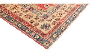 Tappeto Kazak Fine Stilizzato Rosso Beige 274x374 Cm