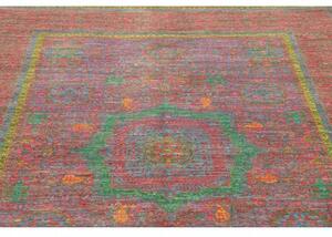 Tappeto Kairo Stilizzato Rosso Blu 178x231 Cm