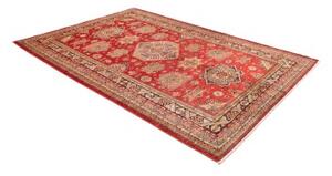 Tappeto Kazak Fine Geometrico Rosso Blu 187x265 Cm