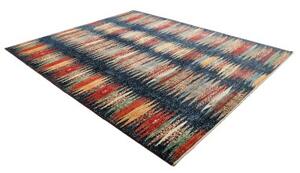 Tappeto Mosaic Geometrico Blu Scuro Multicolore 250x298 Cm