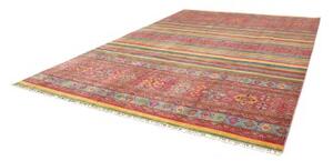Tappeto Samarkand Geometrico Rosso Ruggine Multicolore 269x368 Cm