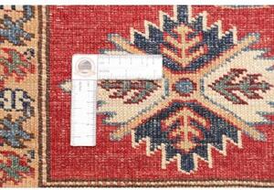 Tappeto Kazak Fine Stilizzato Rosso Avorio 170x243 Cm