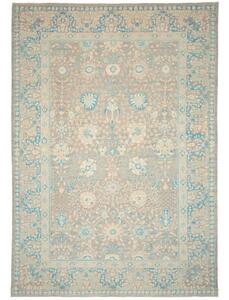 Tappeto Zigler Extra Fine Floreale Tortora Azzurro 299x429 Cm