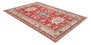 Tappeto Kazak Fine Stilizzato Rosso Avorio 170x243 Cm