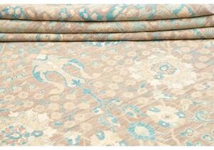 Tappeto Zigler Extra Fine Floreale Tortora Azzurro 299x429 Cm